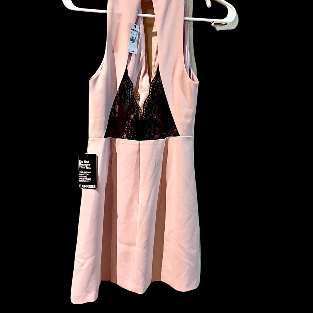 New slinky low cut cocktail dress by Express.